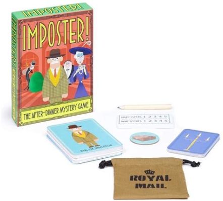 Imposter! Fun Deduction & Hilarious Bluffing Game for Any Gathering!