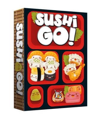 Sushi Go! A Fast-Paced Card Drafting Game Perfect for All Ages!