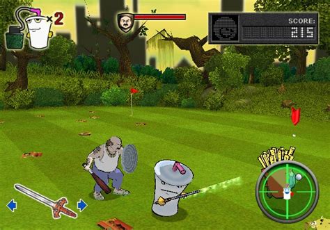 Aqua Teen Hunger Force Zombie Ninja Pro-Am Brings Chaotic Cartoon Mayhem to the Fighting Genre!