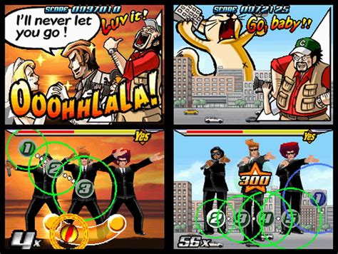 Elevate Your Rhythmic Soul With Elite Beat Agents! A Nintendo DS Classic Filled With Pulsating Beats and Energetic Gameplay