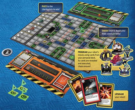 RoboRally: Unleash Chaos on a Grid-Based Battleground!